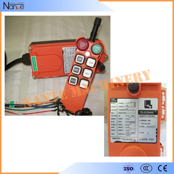 Interruptor de botón inalámbrico universal del alzamiento F21-E1 con la fibra de vidrio Shell 156x61x51m m 0