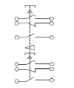 Control pendiente con los botones del control de velocidad de la remolque, serie del alzamiento universal de NXAC 5