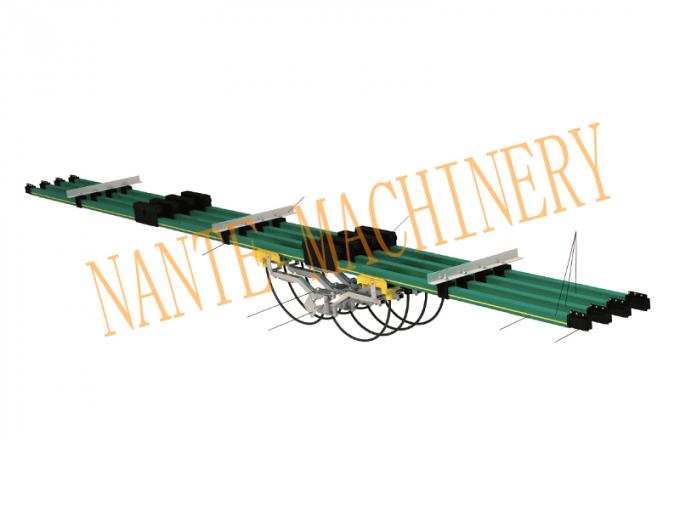 Superficie de acero NCL-400/cepillo de NCL*2-400 Carbn para el sistema ferroviario del conductor NSP-H32 0