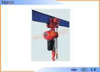 Traveling Type Manual Chain Hoists 3 Ton For  Heavy Duty Stage Hoist