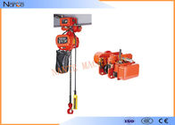 Single Phase IP54 / IP55 10 Ton Electric Chain Hoist Can Use In Rain Sea Chemicals