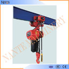 Single Phase IP54 / IP55 3 Ton Electric Chain Hoist With Pendent Control