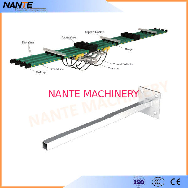 Galvanized Steel  Tow Arm  for NSP-H32 Conductor Rail Accessories