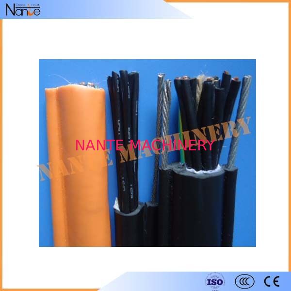 Oil / Flame Resistance Rubber Twin Flat Electrical Cable GB5023.6 / IEC60227-6
